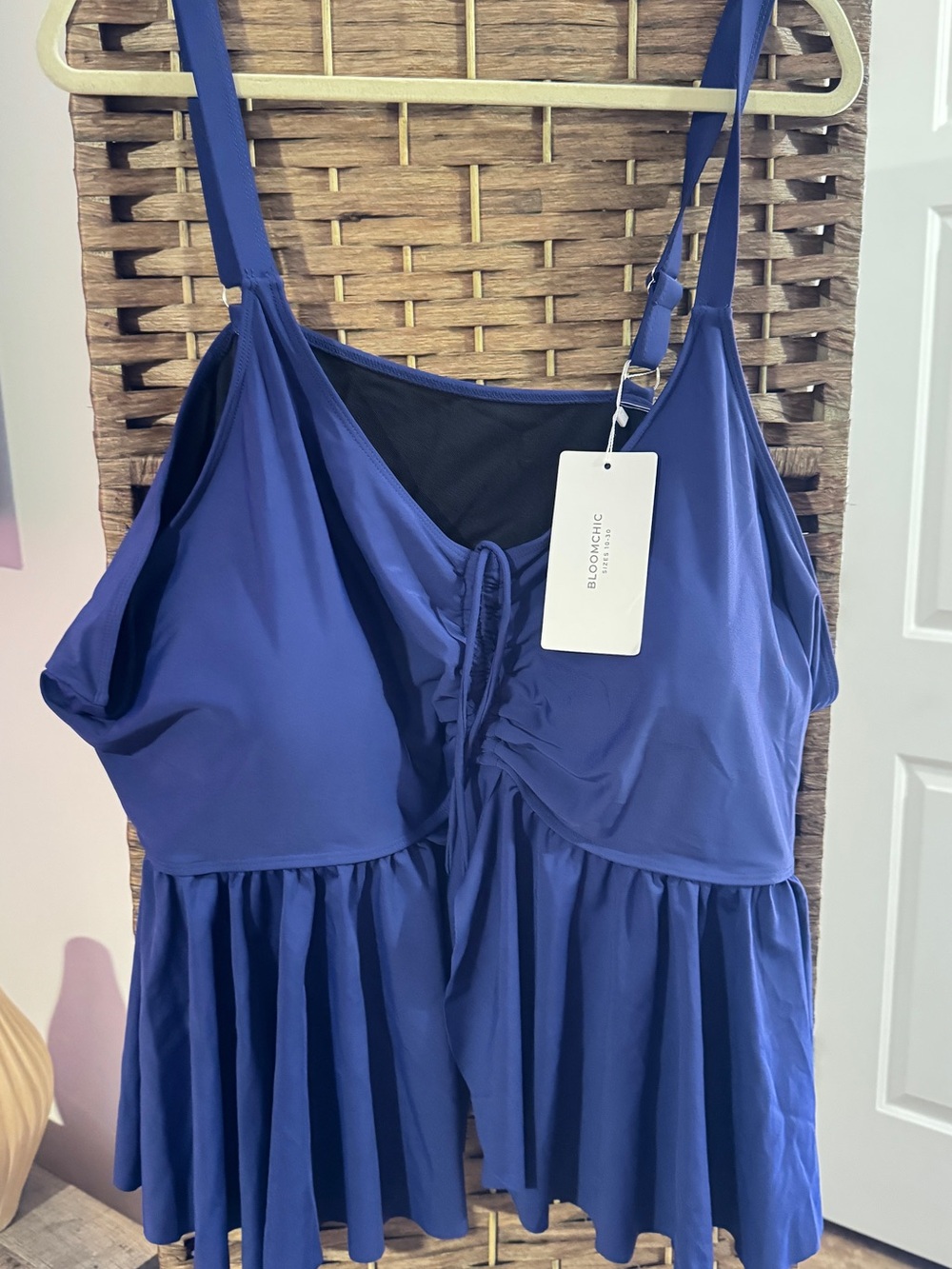 Bloom Chic tiered swim top